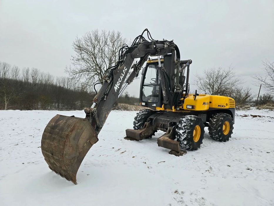 Mecalac 12 MXT 115 KM CUMMINS 1WŁ SALON PL  Komplet Łyżek MX MXT MTX MSX koparko ładowarka Wielofunkcyjna