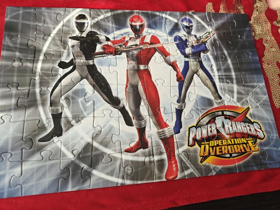 Puzzle Power Rangers dla chłopca