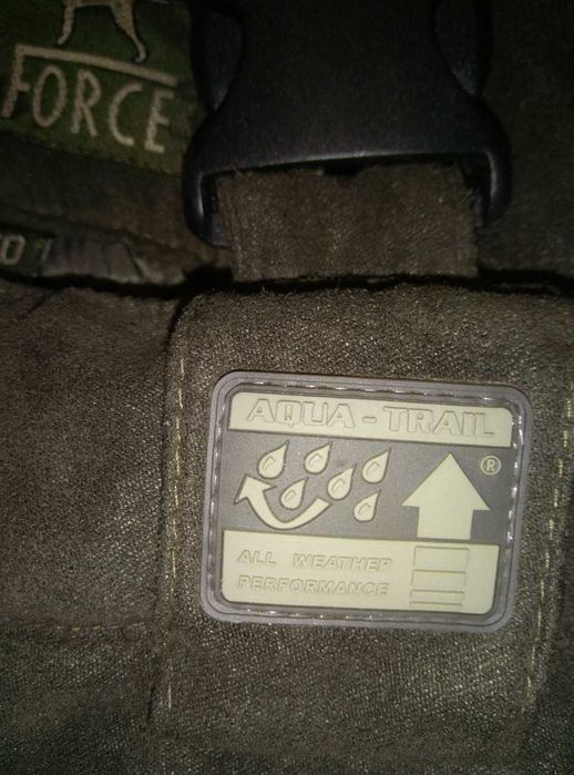 Штаны мембранныетеплющие Parforce (Германия) с подтяжками, охота.