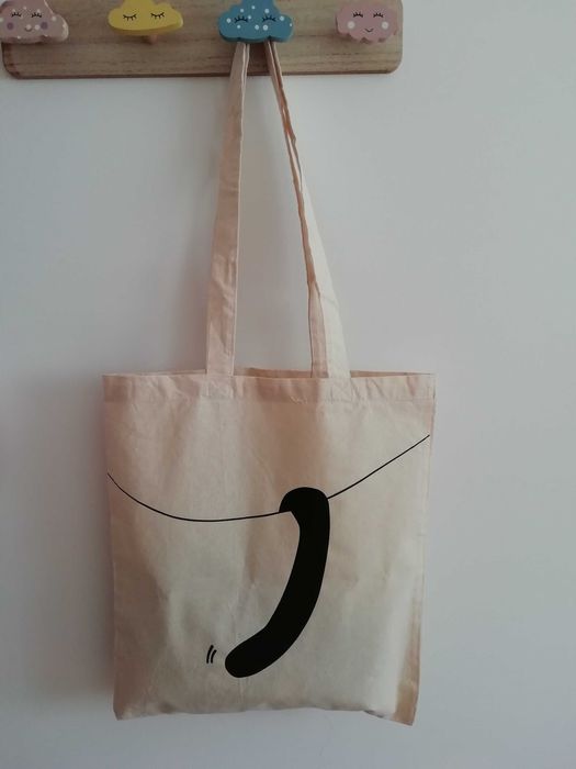 Tote bag gato - Saco de pano - Novo