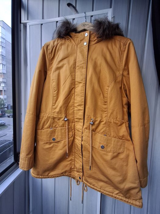 Куртка зимова, жовта, розмір GB16