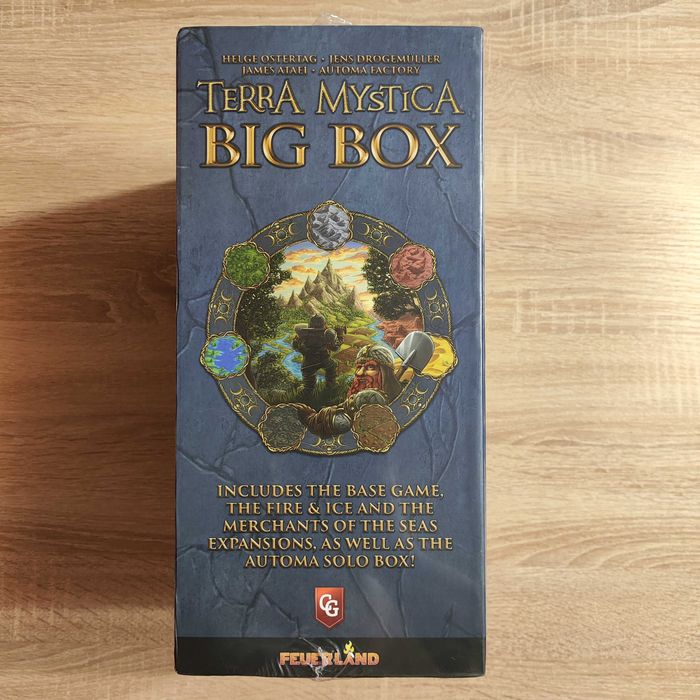 Настільна гра Terra Mystica: Big Box нова у плівці + переклад правил