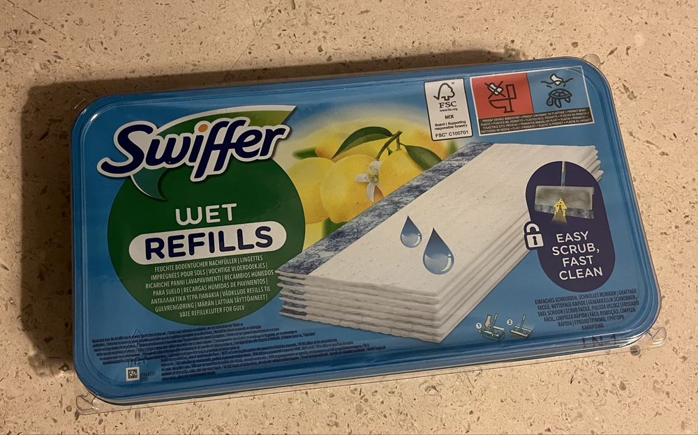 Mopa Swiffer com recargas
