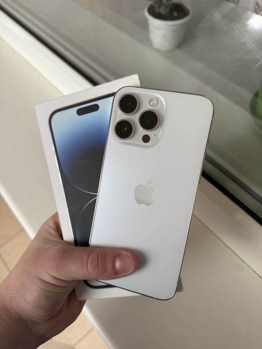 Iphone 14 Pro Max 128gb Silver Neverlock esim