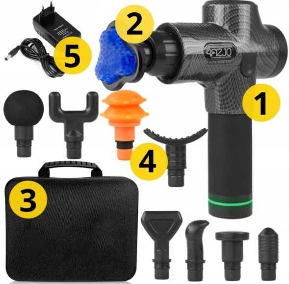 Pistolet do masażu MASSAGE GUN ULTRA COOL EDITION 4Fizjo SUPER !!!