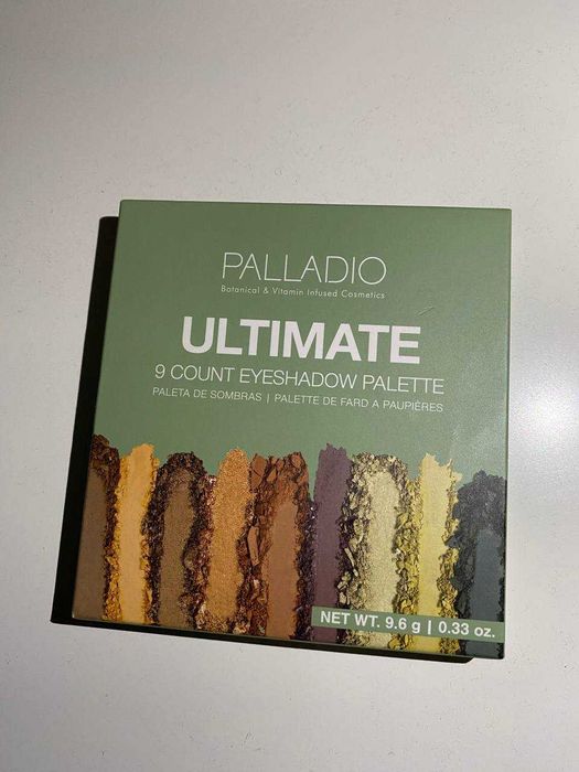 Palladio, ultimate, палітра тіней для повік, 9 шт., натуральна земля