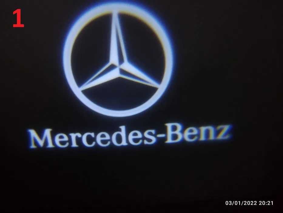 Luzes de cortesia portas Mercedes-Benz class