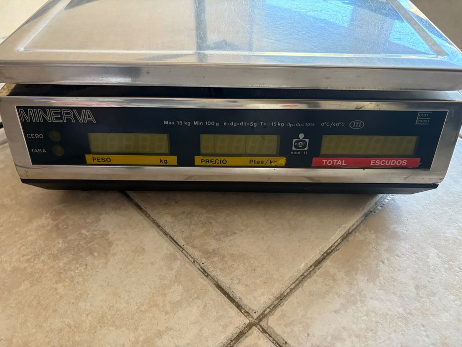 Balança comercial para supermercado ou mercearia