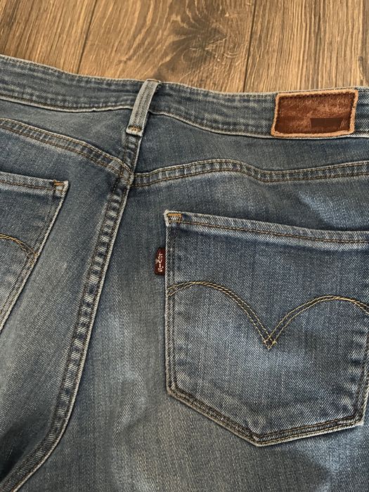 Spodnie jeansy Levis High rise skinny
