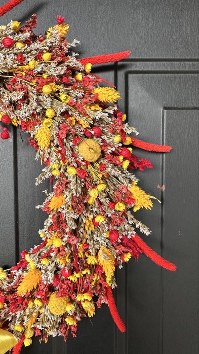 Piekny Wianek na drzwi lub sciane