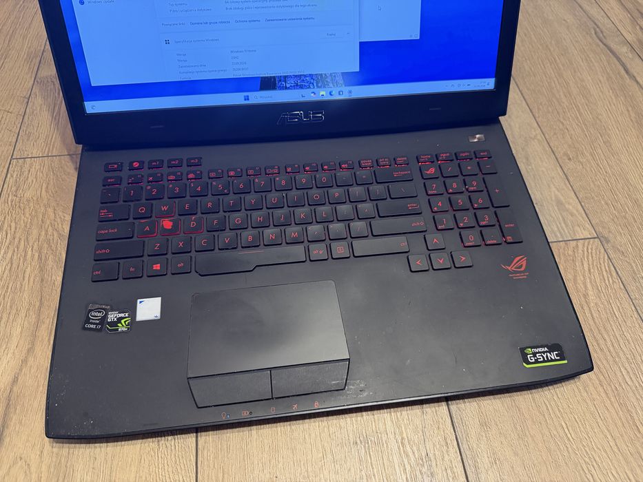 Laptop Asus ROG G751J