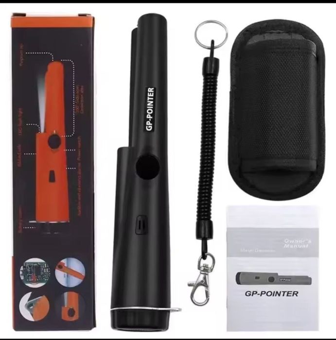 Якісний Пінпоінтер + акумулятор USB  GP Pointer металошукач пін