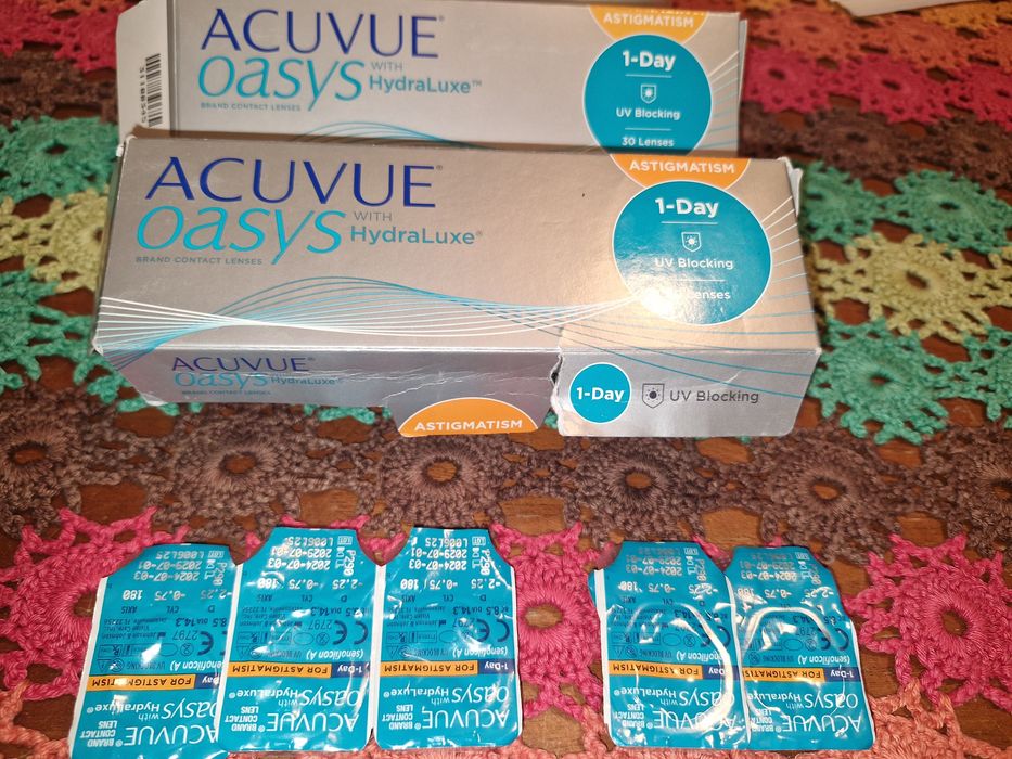 Soczewki kontaktowe Acuvue jednodniowe