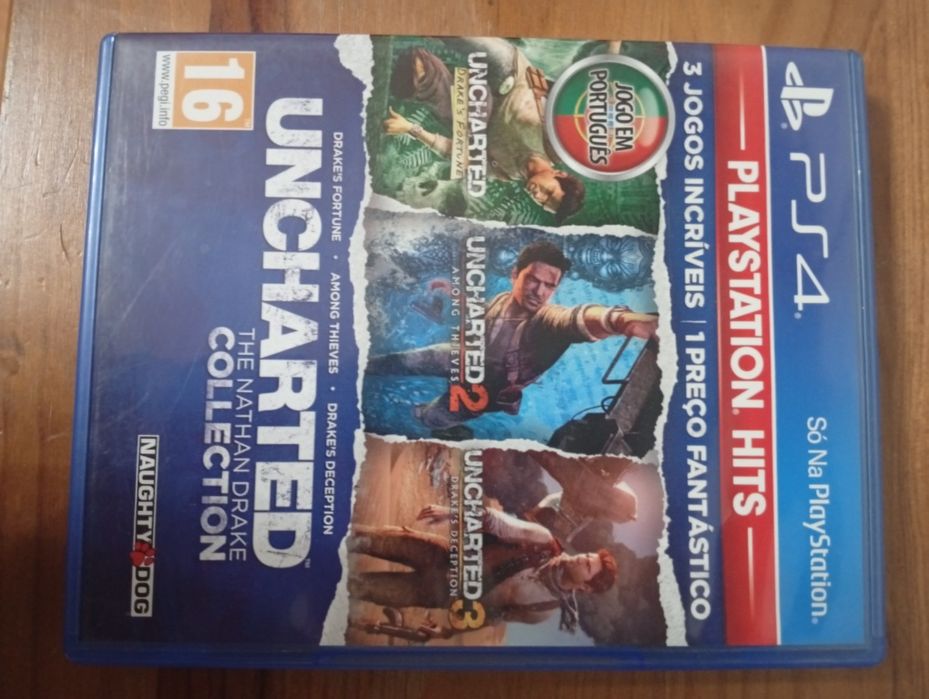 Uncharted 1 ,2  e 3