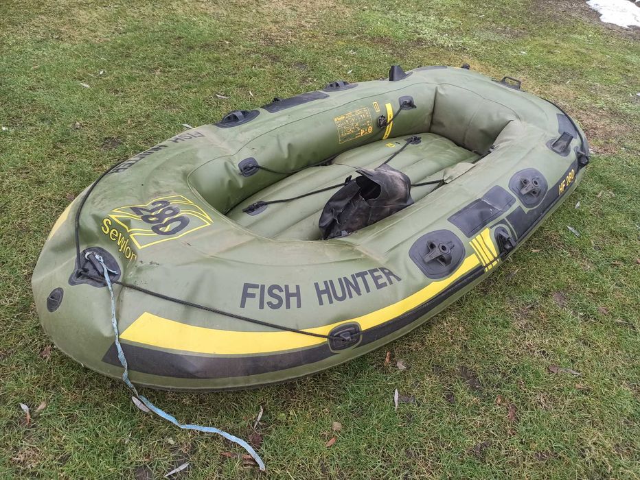 Sevylor Fish Hunter HF 280 Ponton 3os i silnik Jaxon xt 30 series