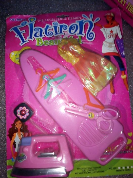 Праска з дошкою, утюг