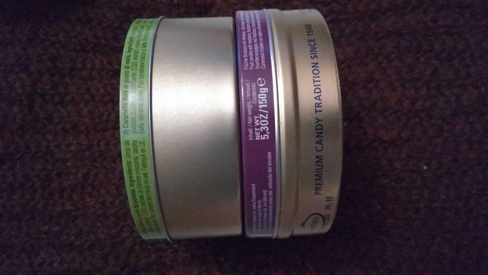 Жестяные коробки от конфет чая лосьона 6шт. одним лотом