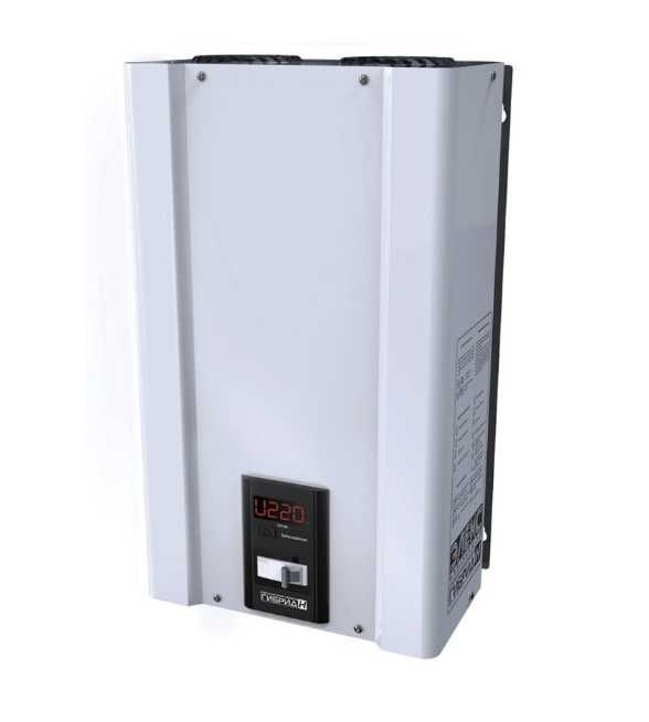 Стабілізатор напруги Елєкс Гібрид У 9-1/25 V2.0 на 5,5 кВт, 110-325 В