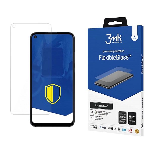 Szkło hybrydowe 3mk FlexibleGlass™ na Huawei P40 Lite E