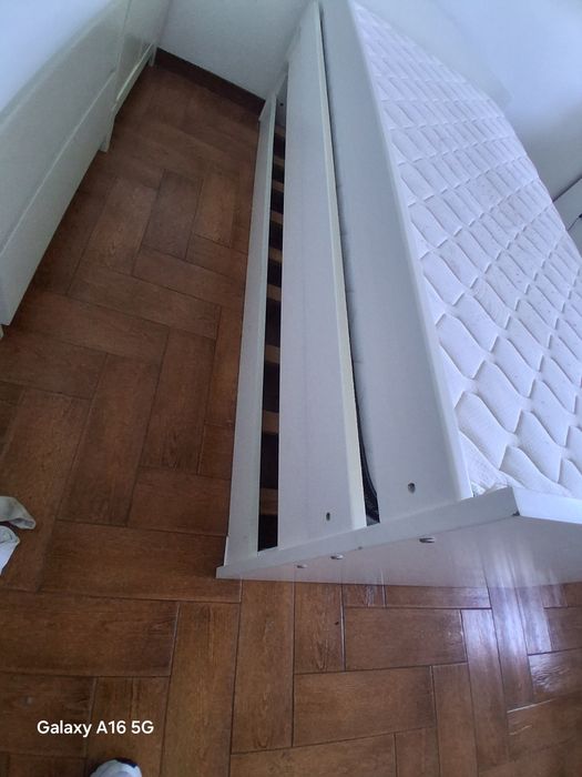 Cama branca solteiro 2,00x1,00