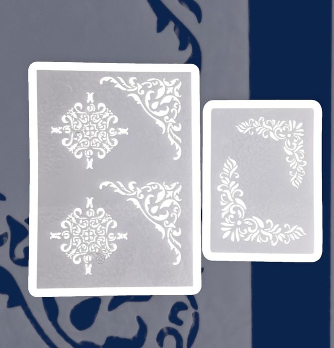 2 szt -Szablony, malarski, DIY, scrapbookingu, meble, Nr M 4