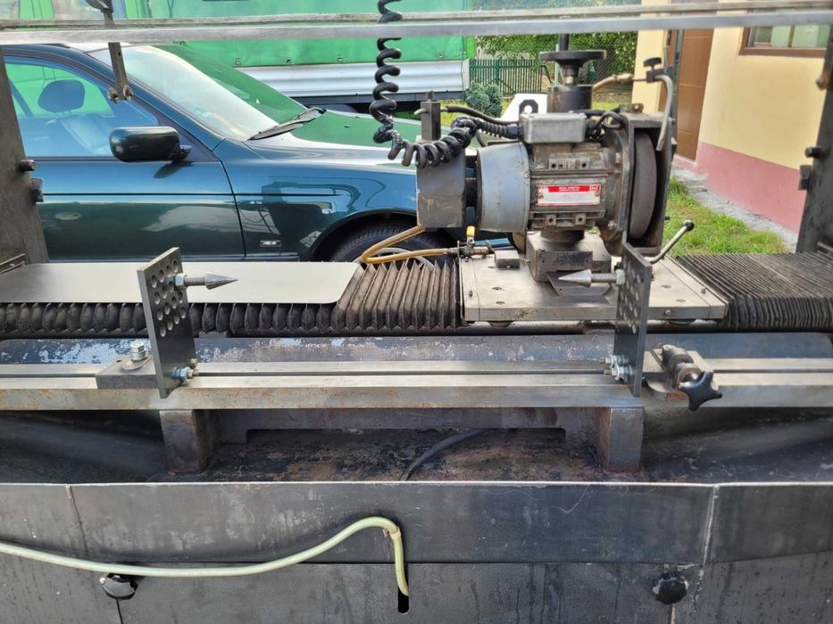 Spindle grinding machine ETTRICH Szlifierka Express Dual Ostrzałka wrzeciona ostrzarka Anglemaster noży Ostrzenie Wrzecion Spindel Schleifmaschine