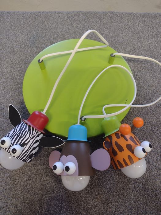 Lampa sufitowa zwierzątka