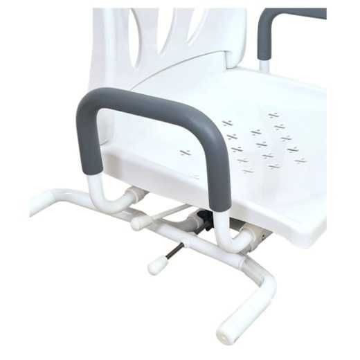 Cadeira de Banho Giratória Inox (NOVA)