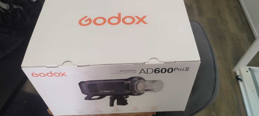 GODOX AD600 Pro II NOVO nunca usado