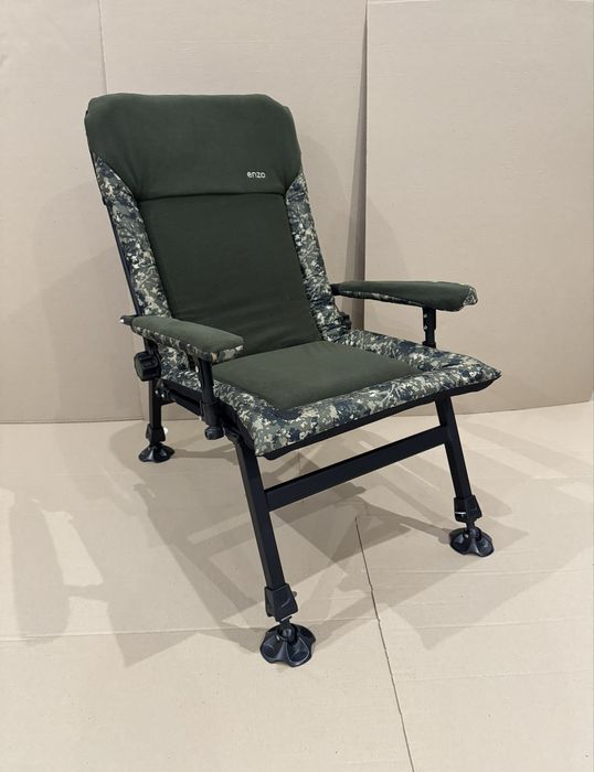 Крісло коропове риболовне туристичне M-Elektrostatyk Cuzo Enzo Pro Крісло на природу крісло для риболова крісло кемпінгове