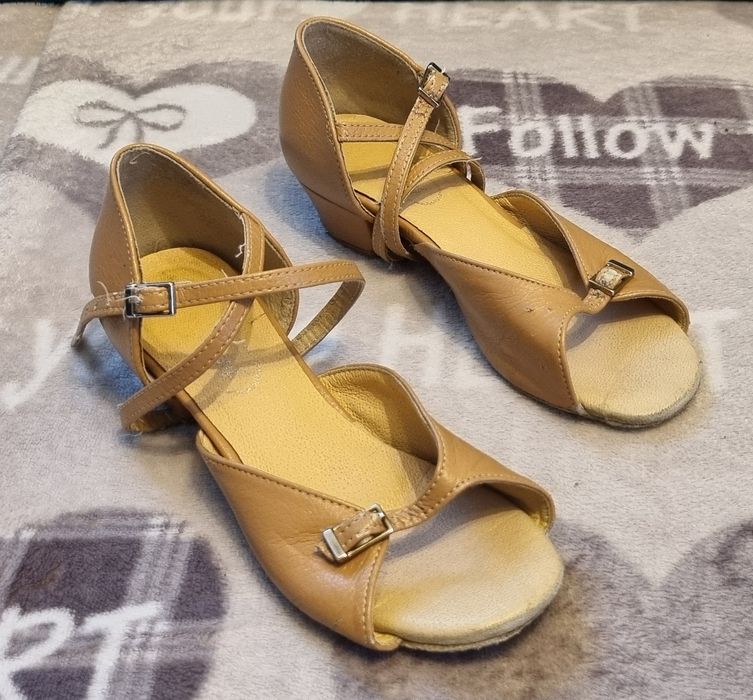 Buty taneczne dla dziewczynki Latin i Standard