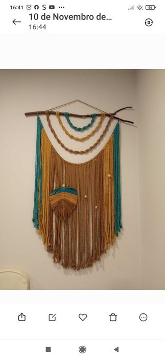 Painéis em Macramé