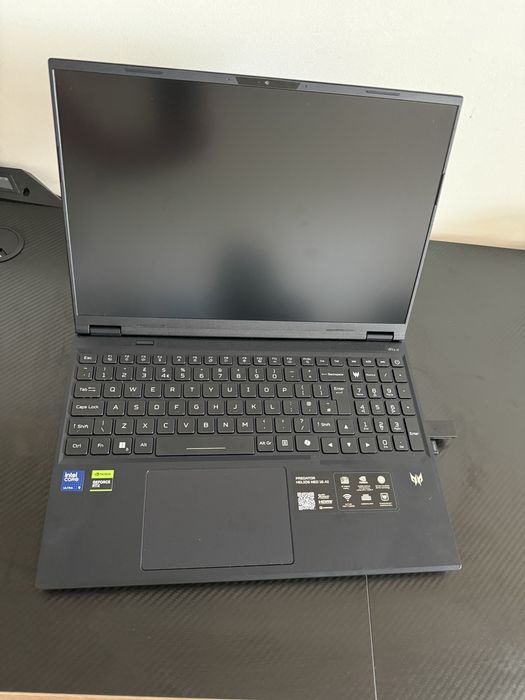 Laptop Acer Predator Helios neo 16 AI Intel ultra 9 275HX RTX5070Ti 32GB RAM SSD 1TB Windows 11