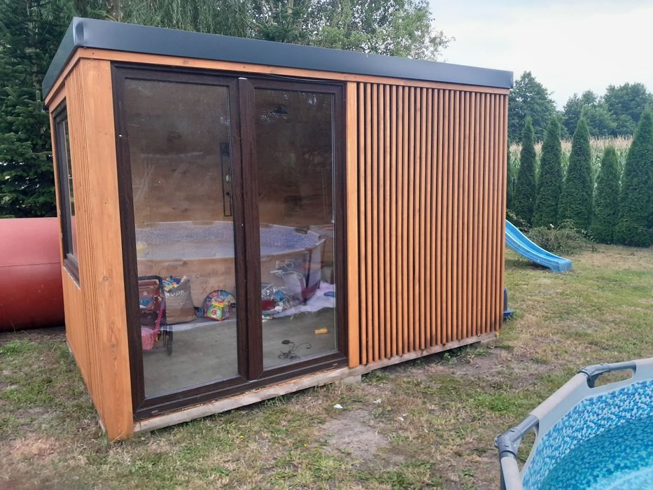 Duzy domek dla dzieci do ogrodu