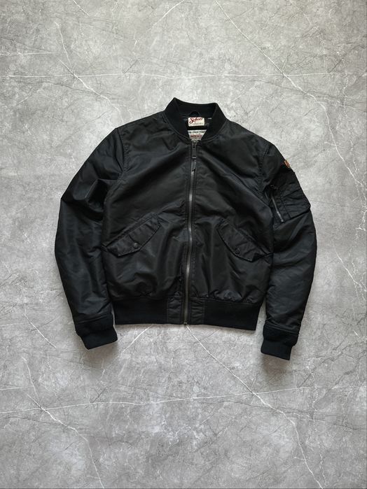 Мужской бомбер Schott USA.