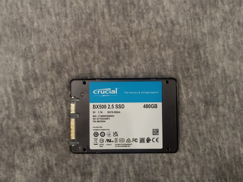 Okazja! Dysk crucial 480 GB SSD