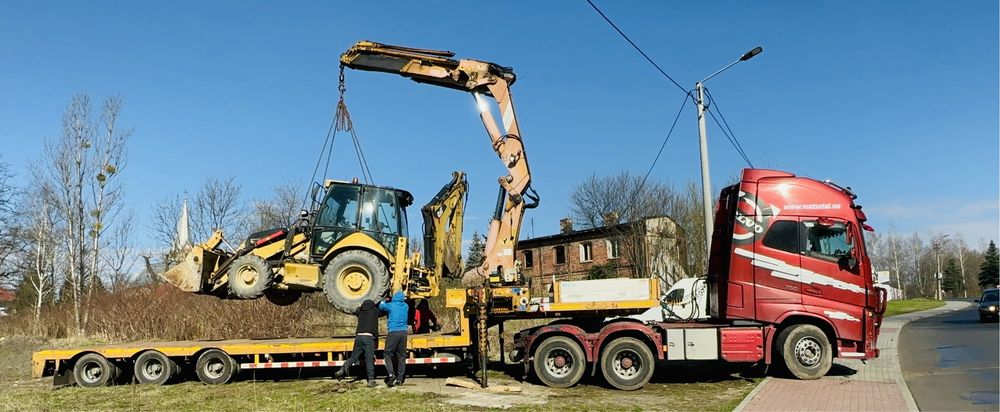 Transport niskopodwoziowy, tiefbett, hds, gabaryt, domek holenderski,