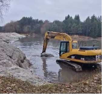 Usługi koparką kopanie stawów fundamentów szamba
