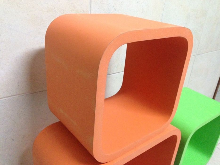 Conjunto Cubos expositores parede ou chão