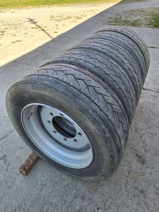 Koła tirowskie 295/60 22.5 na 8 otworów w feldze