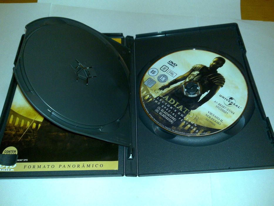 o gladiador (edição especial 2 dvds) com russell crowe