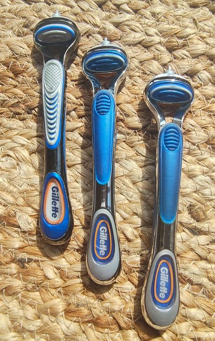 Станки для гоління 3 шт Gillette Fusion гарний стан