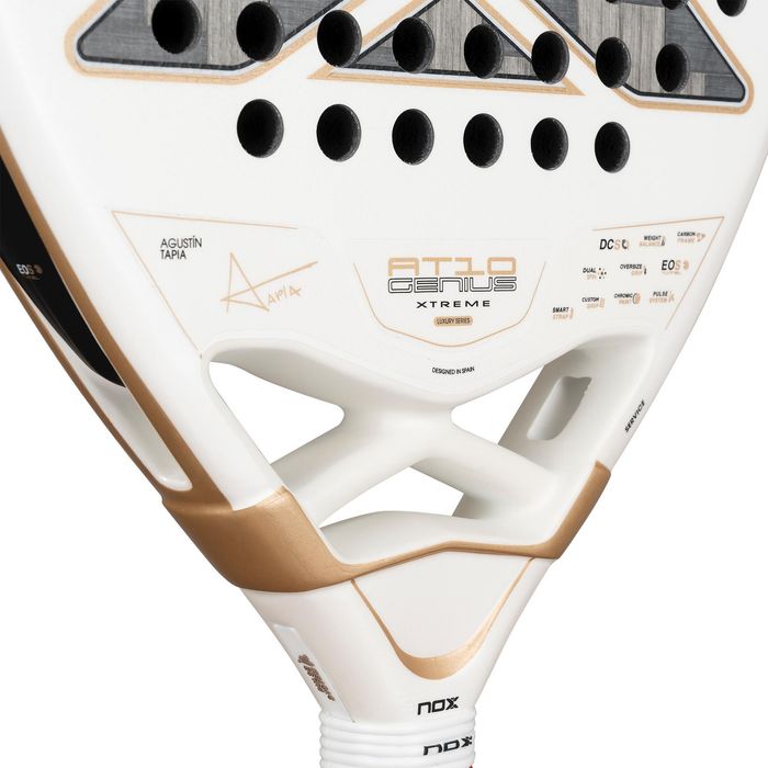 Raquete de Padel Adulto NOX AT10 Genius 12K Alum Xtrem 26 by Agustín