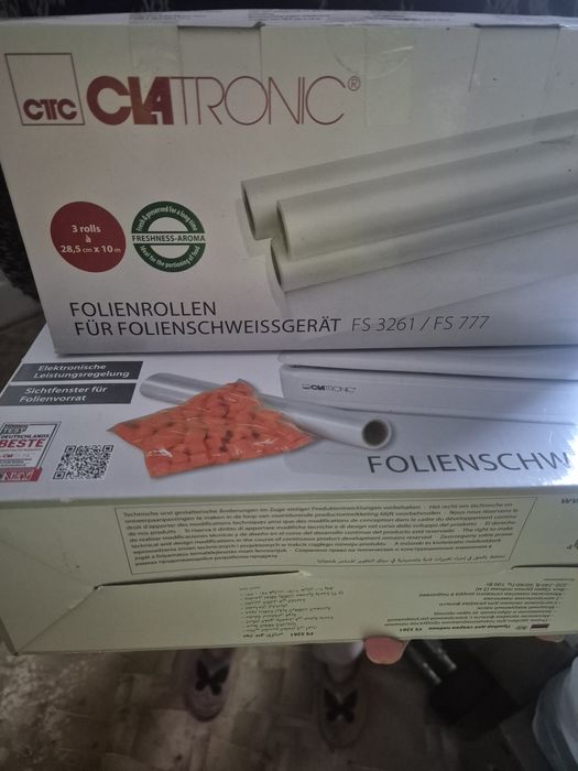 Продаю вакуматор фирма Clatronic модель FS 3261 новый