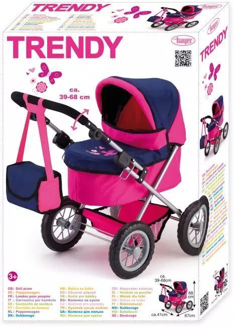 Wózek dla lalki. Brimarex