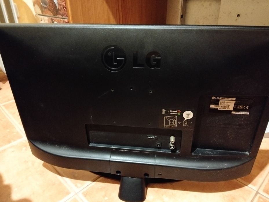 LCD Lg preta para peças