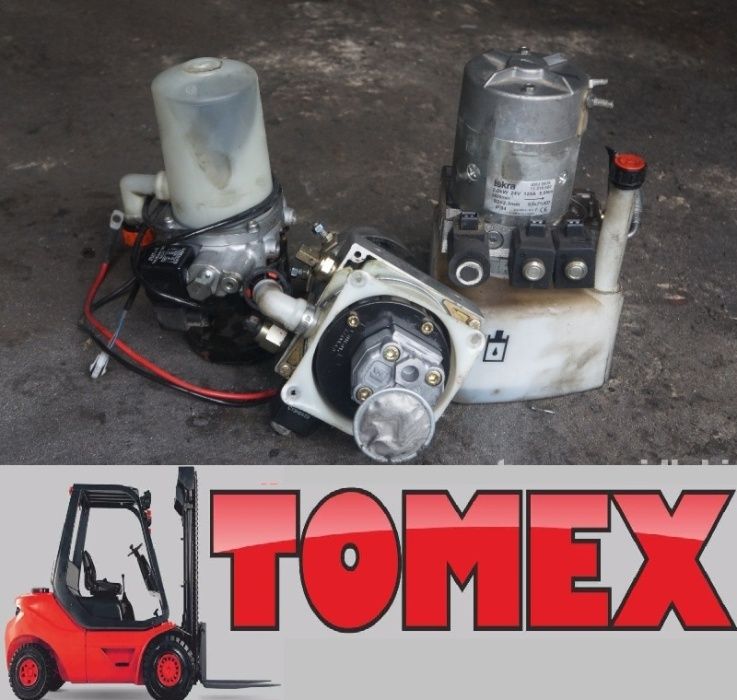 Silnik z pompą 24V 2.2kw do wywrotu, wciągarki