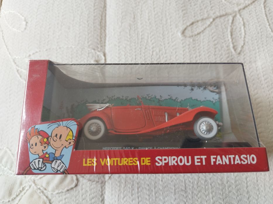 Mercedes-Benz 540 K, modelo de 1939, Spirou e Fantasio, intitulado "Pa