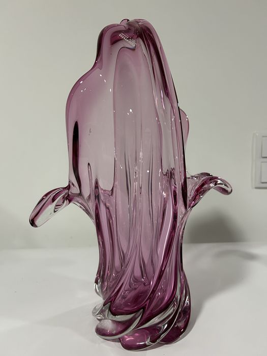 Conjunto de 2 taças decorativas em Murano