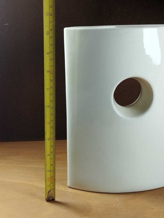 Vaso Moderno Branco Jaliang